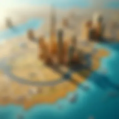 Geographical Price Variations in Dubai Map highlighting geographical price variations in Dubai