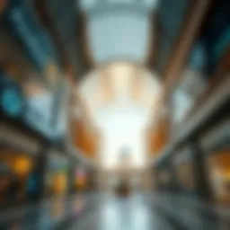 Stunning architectural details of Reem Mall