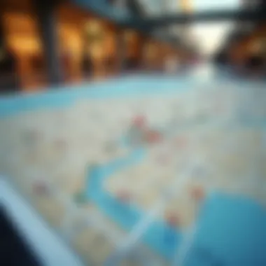 Map of Key Areas in City Centre Deira A map highlighting key areas within City Centre Deira