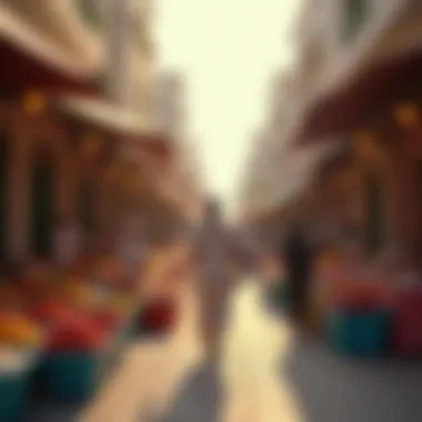 Local Culture and Vibrant Markets of Al Hamriya A vibrant market scene showcasing local culture in Al Hamriya