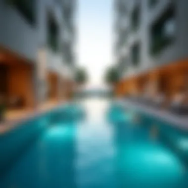 Exclusive Amenities at Centrium Tower: Pool and Fitness Center Amenities such as the swimming pool and fitness center in Centrium Tower