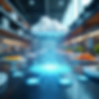 Cloud Kitchen Market Trends Overview Dynamic infographic illustrating cloud kitchen market trends