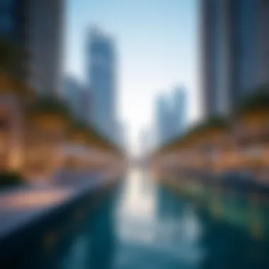 Investment Potential in Dubai Marina An illustration of investment opportunities in Dubai Marina.