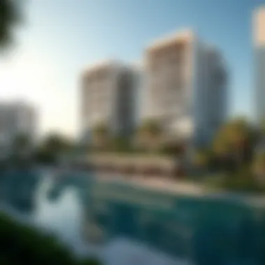 Modern Architecture in تيبس اند توز خليفة Aerial view of تيبس اند توز خليفة showcasing modern architecture