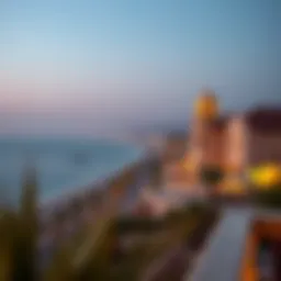 Stunning coastal view of Fujairah