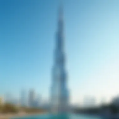 Citadel Tower's Majestic Presence Stunning view of Citadel Tower against a clear blue sky