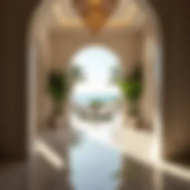 Exquisite Interior of a Palm Jumeirah Villa Luxury villa interiors reflecting opulence and design