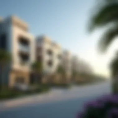 Architectural Vision of Al-Riman Architectural rendering of the Al-Riman project showcasing its modern design