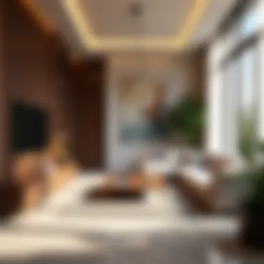 Luxury Interior Concepts for Al-Riman Interior design concept for Al-Riman residences emphasizing luxury and comfort