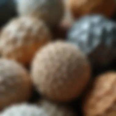 Unique Textures and Materials in Upcycling Close-up of unique textures and materials used in upcycled furniture design.