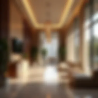 Ambiance of Milos Dubai Elegant interior design of Milos Dubai