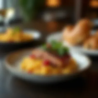 Culinary Highlights at Milos Signature dish presentation at Milos