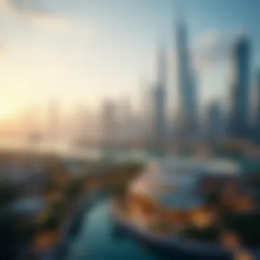 Luxury Properties in Dubai Dubai skyline showcasing luxury properties