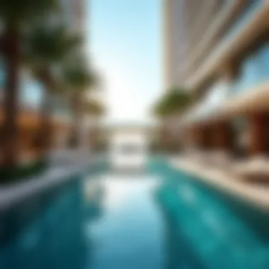 Exquisite Amenities at Princess Tower Luxurious amenities within Princess Tower including pool and fitness center