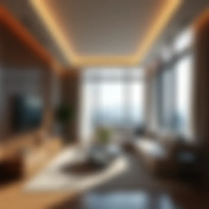 Interior of a luxury apartment managed by Provis