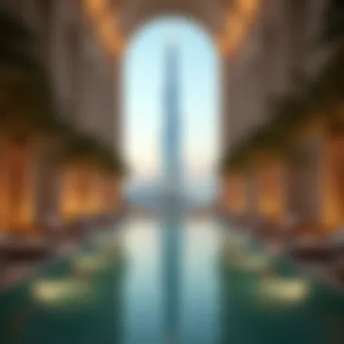 Luxurious Amenities at Sofitel The Obelisk Panoramic view of the luxurious amenities at Sofitel The Obelisk Dubai