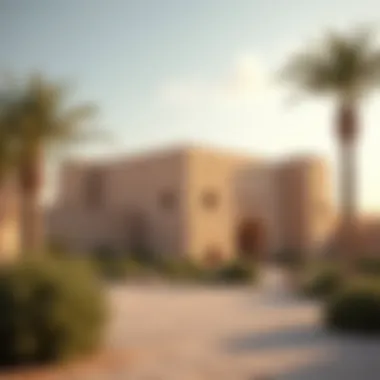 Historical Fortress in Oman An ancient fortress in Oman, reflecting the rich history and architecture of the region