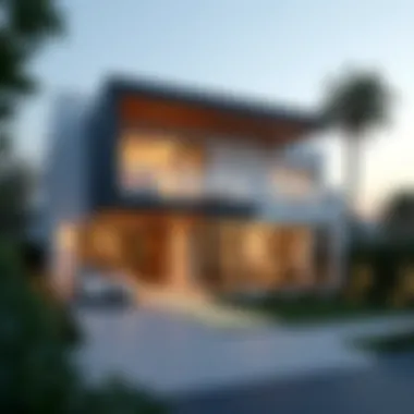 The Essence of Home Ownership A modern home symbolizing the dream of ownership